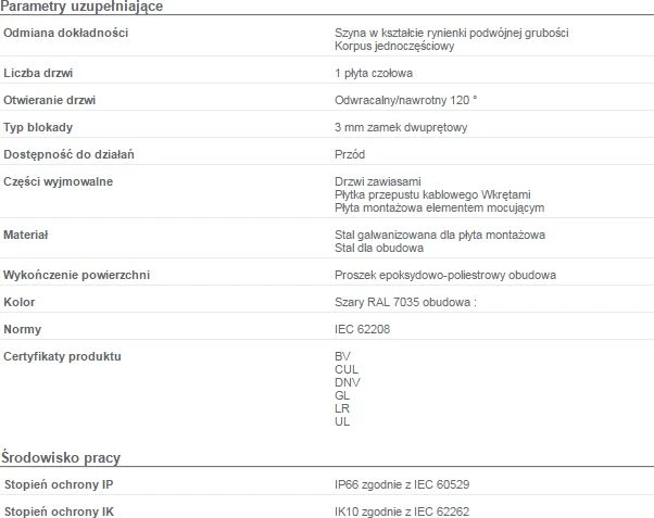 Schneider Electric Schneider S3D korpusas 300 x 200 x 150mm IP66 su montavimo plokšte (NSYS3D3215P)