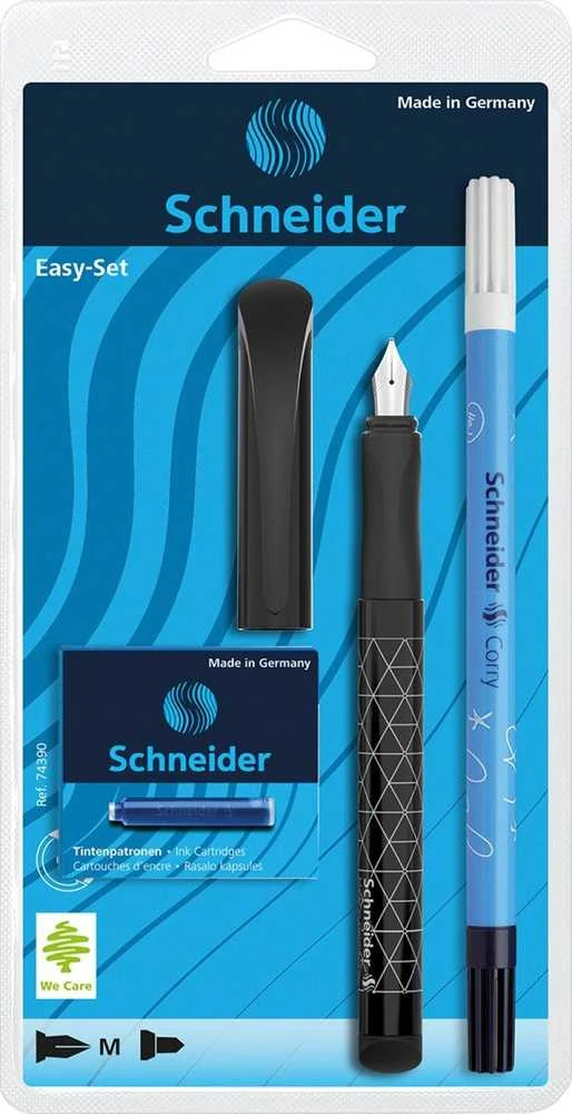 Schneder Schneider Plunksnakočių rinkinys Easy asorti Blister, įvairių spalvų
