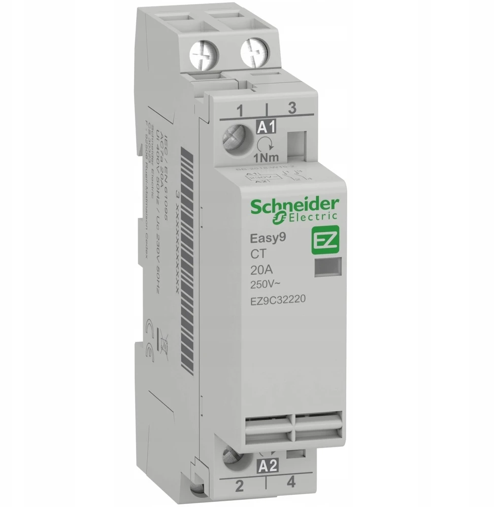 Schneider Electric STYCZNI.MO.EASY9 PRO EZCT-20-20-230 20A