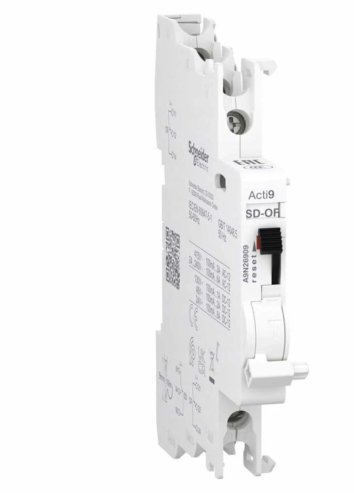 Schneider Electric TEMPERATŪROS KONTAKTAS+IŠ+IŠ/SD SIGNALO (2 CO)