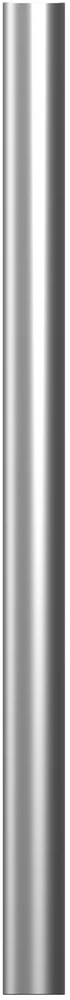 Schneider Universalus tvirtinimo elementas, šviesos kolona, aliumininis stiebas Ø25mm 400mm, sidabrinis, Harmony XVB7, XVZ400