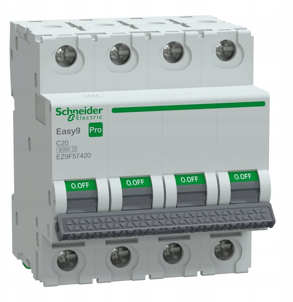 Schneider Electric Schneider automatinis jungiklis C 20A 4P Easy9 Pro EZ9F57420