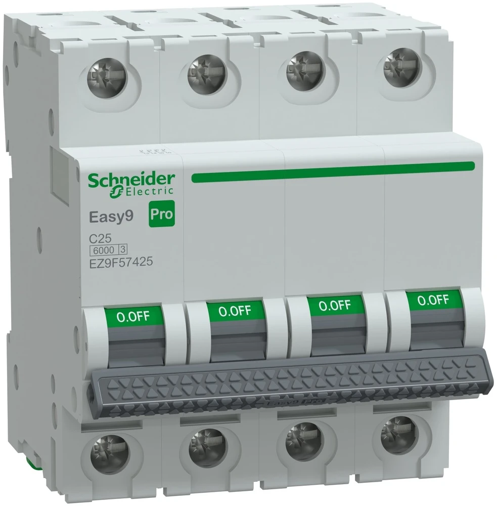 Schneider Electric Schneider automatinis jungiklis C 25A 4P Easy9 Pro EZ9F57425