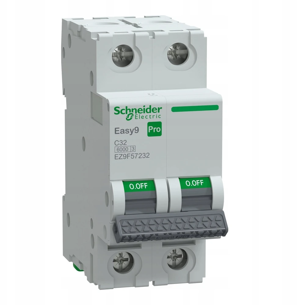 Schneider Electric „Schneider“ automatinis jungiklis C 32A 2P Easy9 Pro (EZ9F57232)