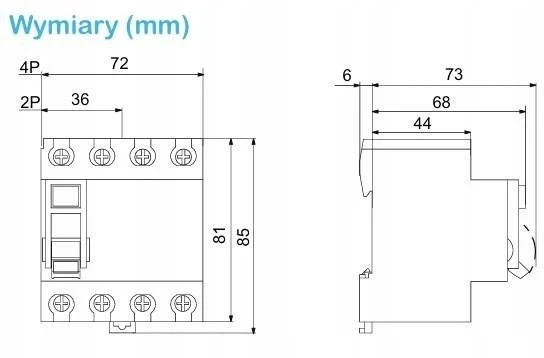 Schneider Electric Schneider 63A 2P 30mA A tipo RCD Easy9 Pro EZ9R49263
