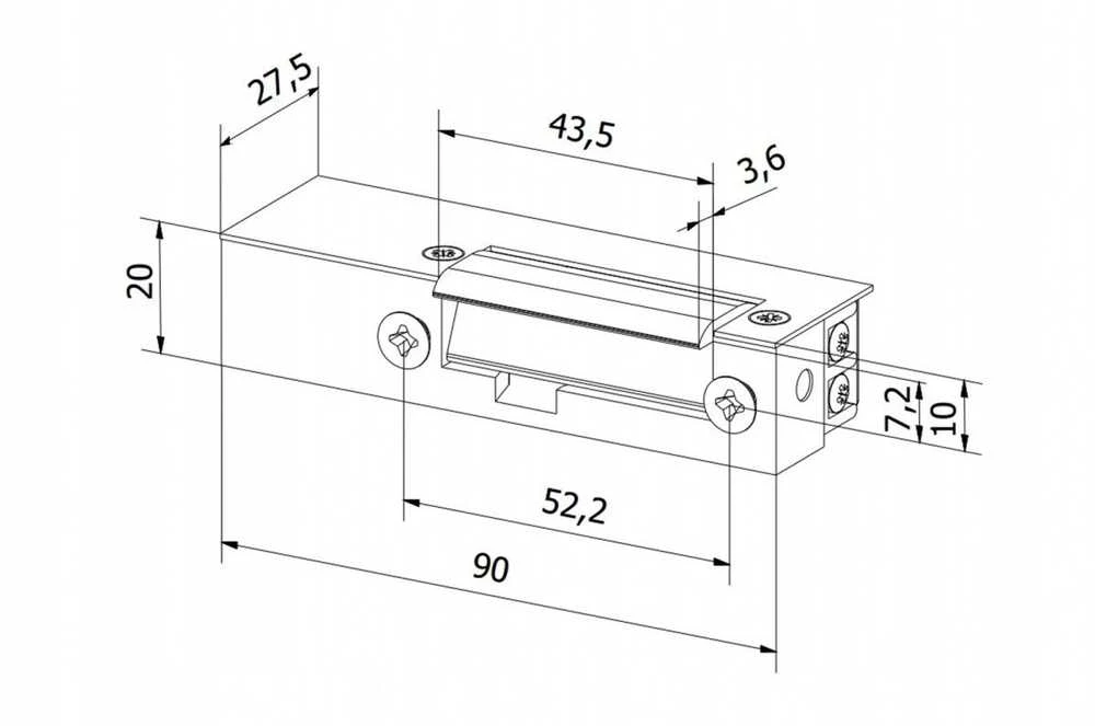 Schneider ELEKTROMAGNETINĖ UŽKABA EL1-005 Biratronik BIRA