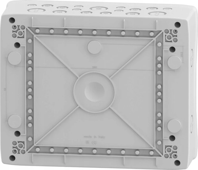 Schneider Electric SCHNEIDERE Hermetinis skirstomasis skydas Schneider Mureva / d. Kaedra 1x12 IP65 UV MRV-1-12-NT-T 13431 paviršinės permatomos durys.