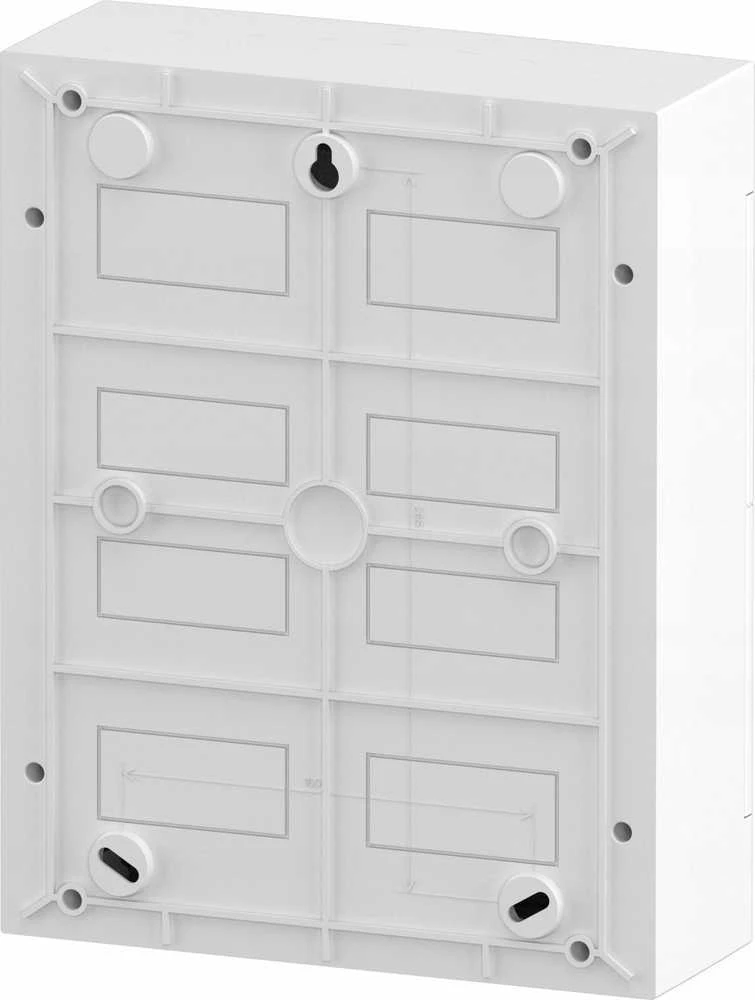 Schneider EZ9EUD212 Modulinis skirstomasis skydas 2x12 ant paviršiaus montuojamas IP40 Easy9 EZ9EU-2-12-NT-P baltos durys EZ9EUD212