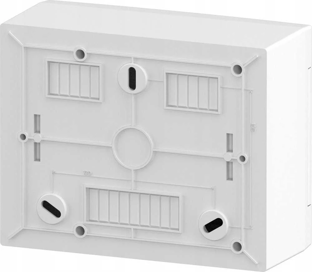 Schneider EZ9EUD108 Modulinis skirstomasis skydas 1x8 ant paviršiaus montuojamas IP40 Easy9 EZ9EU-1-8-NT-P baltos durys EZ9EUD108
