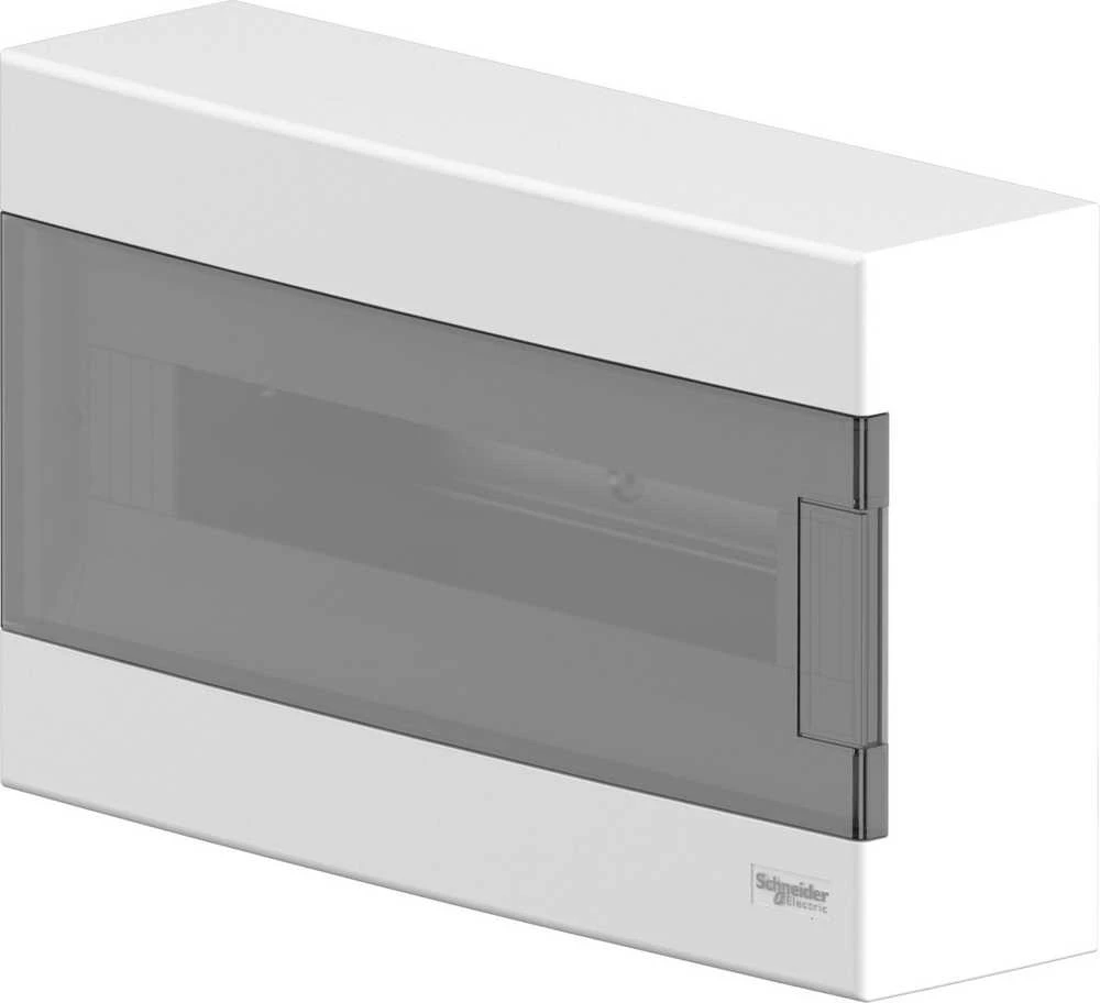 Schneider EZ9EUC118 Modulinis skirstomasis skydas 1x18 ant paviršiaus montuojamas IP40 Easy9 EZ9EU-1-18-NT-T skaidrios durys EZ9EUC118