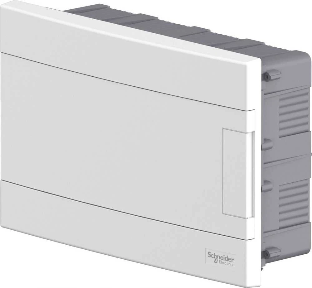 Schneidere Schneider EZ9EUB112 Modulinis skirstomasis skydas 1x12 įleidžiamas IP40 Easy9 EZ9EU-1-12-PT-P baltos durys EZ9EUB112