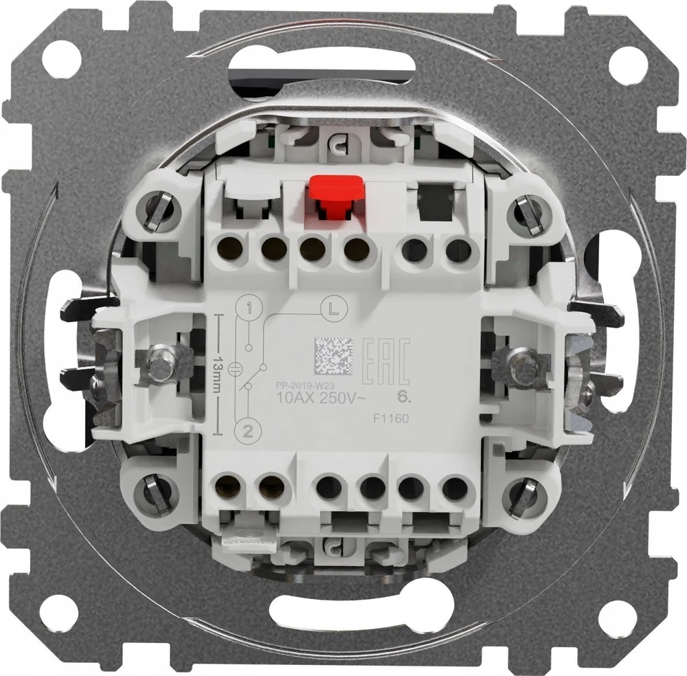 Schneider Electric SCHNEIDERE Schneider Sedna Design SDD114106L laiptų jungtis su apšvietimu juodo antracito dizaino ir elementais