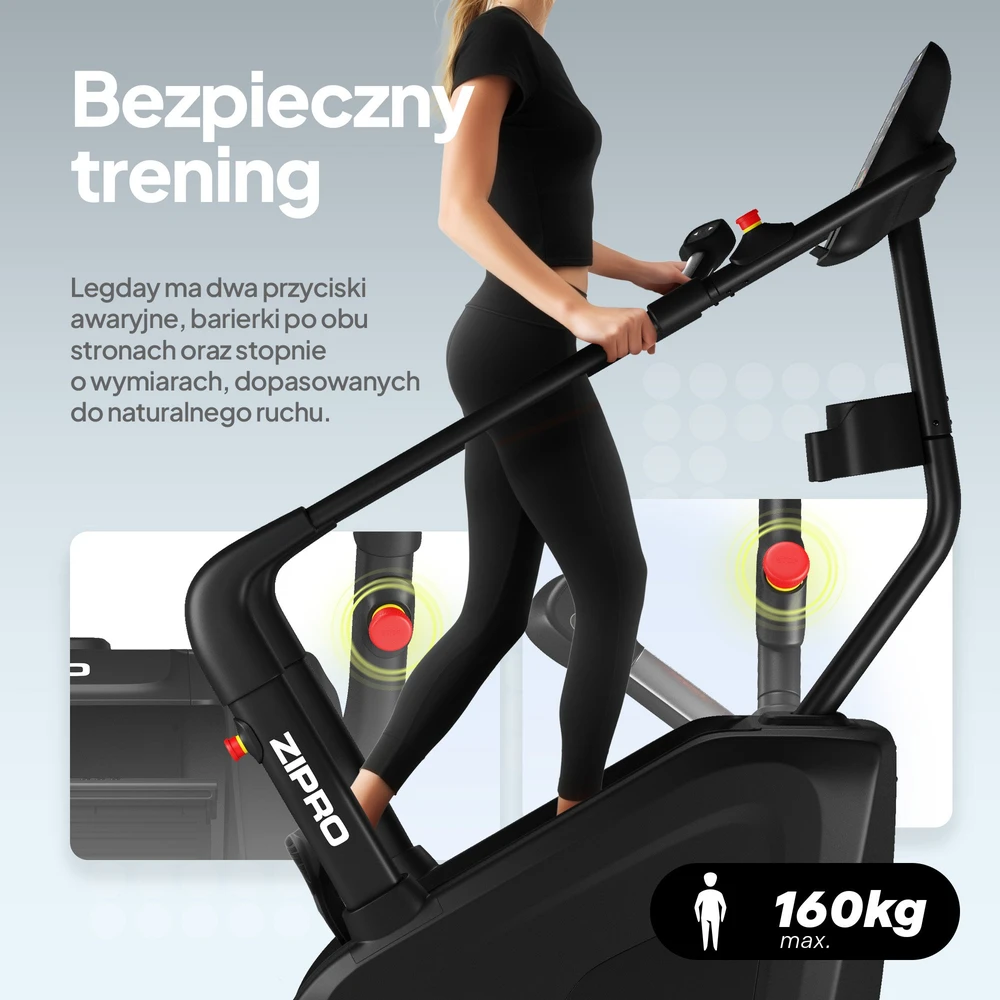 Zipro legday treniruočių laiptai