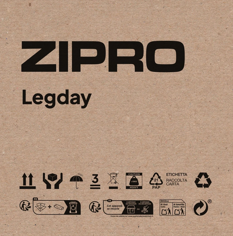 Zipro legday treniruočių laiptai
