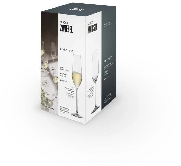 Schott Zwiesel Glass, 240 ml, Fortissimo, 4 pcs
