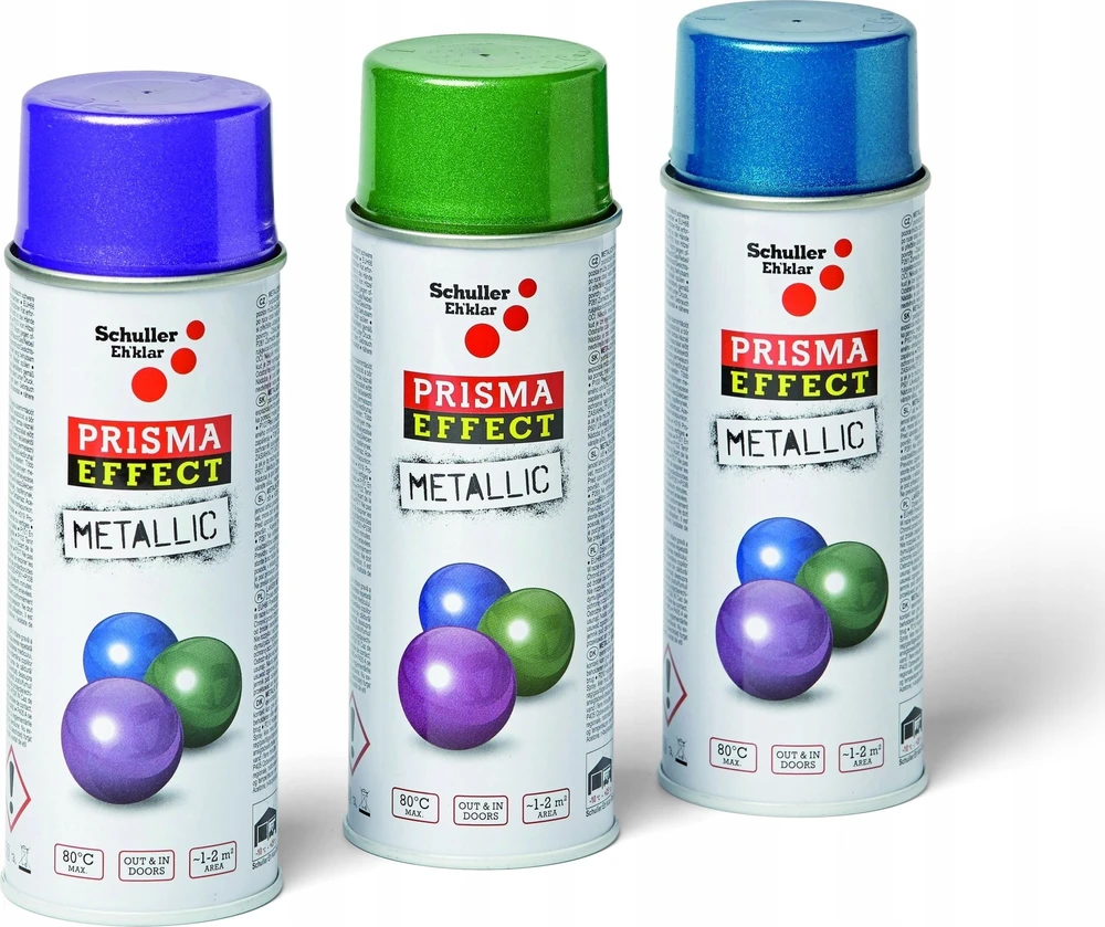 Schuller dažai purškiami - Prisma Effect Metallic žalia