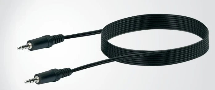 Schwaiger Schwaiger 2x3.5 mm 3m kabelis audio 3.5mm Juodas