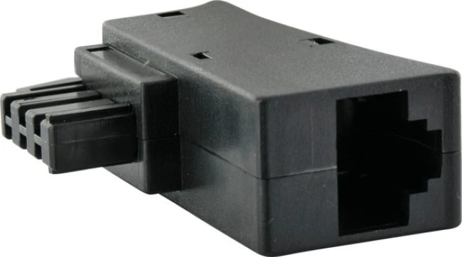 Schwaiger Adapteris TAE-F Steck.RJ45 gniazdo