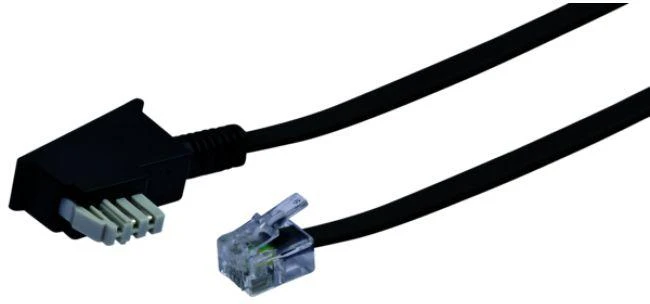 Schwaiger Kabelis telefoniczny TAE-N -> RJ11 6P4C 10m (TAL6237533)