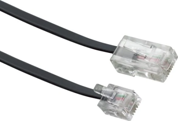 Schwaiger Schwaiger 6,0 m RJ-11 - RJ-45 6 m juodas