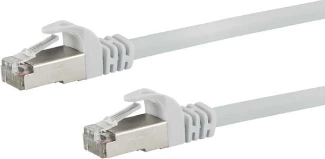 Schwaiger Schwaiger CAT6 Netzwerkkabel , S/FTP, 1,0m, baltas