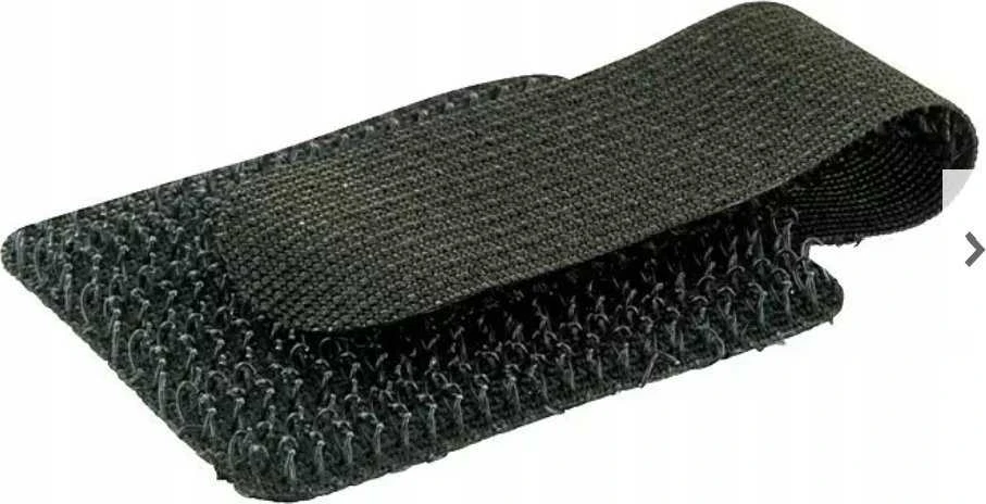 Schwaiger Velcro lipdukai 90x12x2mm juoda 10 vnt