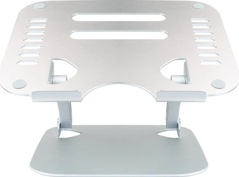 Schwaiger Laptopständer bis 20'' Max.20KG faltbar Alu sidabrinis
