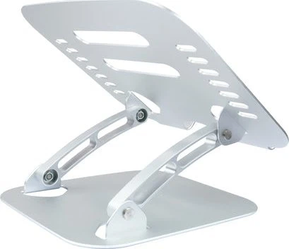 Schwaiger Laptopständer bis 20'' Max.20KG faltbar Alu sidabrinis
