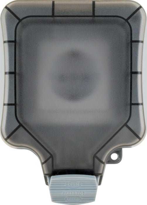 Schwaiger Lizdas lauko IP66 1 lizdo Lizdas Schuko apatinis laidas