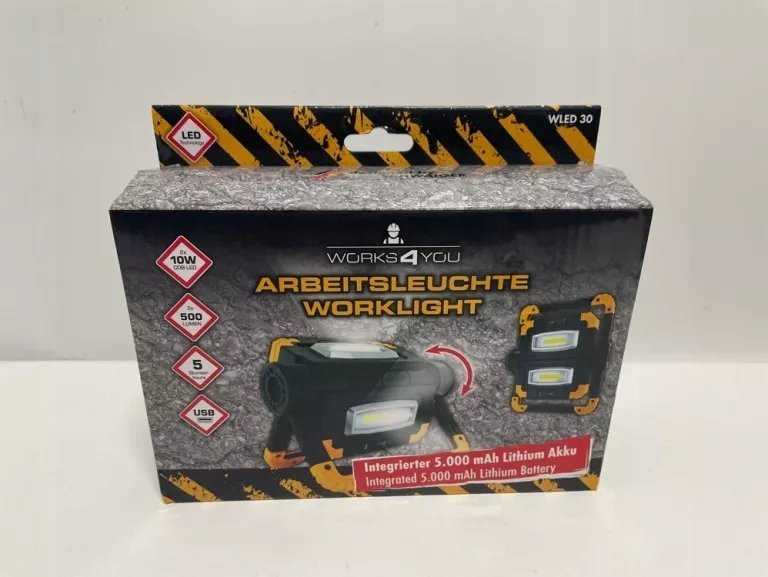 Schwaiger Schwaiger LED Multifunktionsstrahler 2x500Lm schw/gel