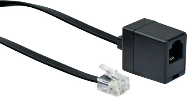Schwaiger Schwaiger Telefonkabel Verl. RJ11 6P4C -> RJ11 6P4C 10m