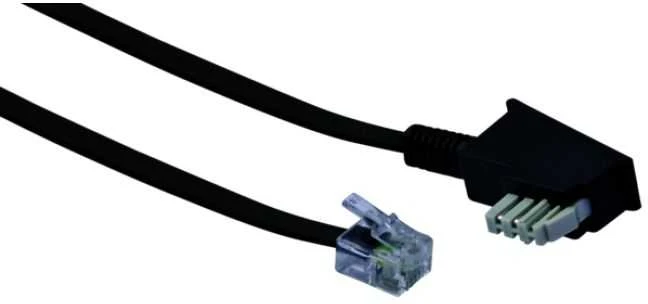 Schwaiger telefono kabelis TAE-N - RJ11 6P4C 6m (TAL6236533)