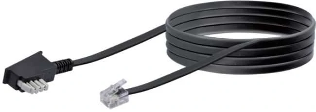 Schwaiger Kabelis telefoniczny TAE-N -> RJ11 6P4C 10m (TAL6237533)
