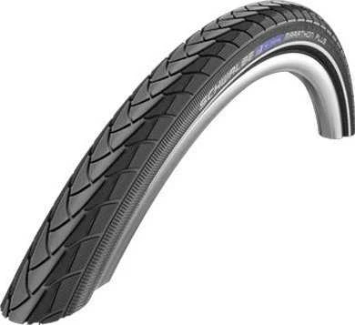 Padanga 28" Schwalbe Marathon Plus HS 348 Perf Wired 37-622 / 28x1.40 Juodas-Reflex
