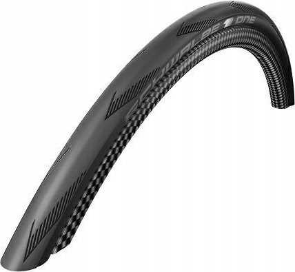 Schwalbe SCHWALBE One sulankstoma padanga (28-406) Juodas, ADDIX, RaceGuard, PSI max: 115 PSI, svoris: 200 g