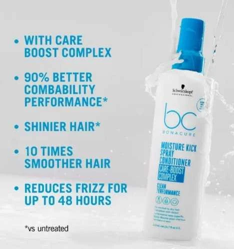 Schwarzkopf Bc Moisture Kick Purškiklis Conditioner, 400 ml