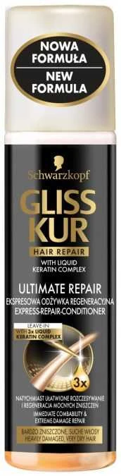 Schwarzkopf Gliss Supreme Length Express-Repair-kondicionierius nenuplaunamas plaukų priežiūra moterims, 200 ml
