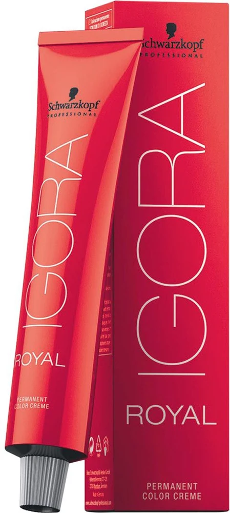 Schwarzkopf Igora Royal ilgalaikio poveikio plaukų dažai 60 ml - 5-6