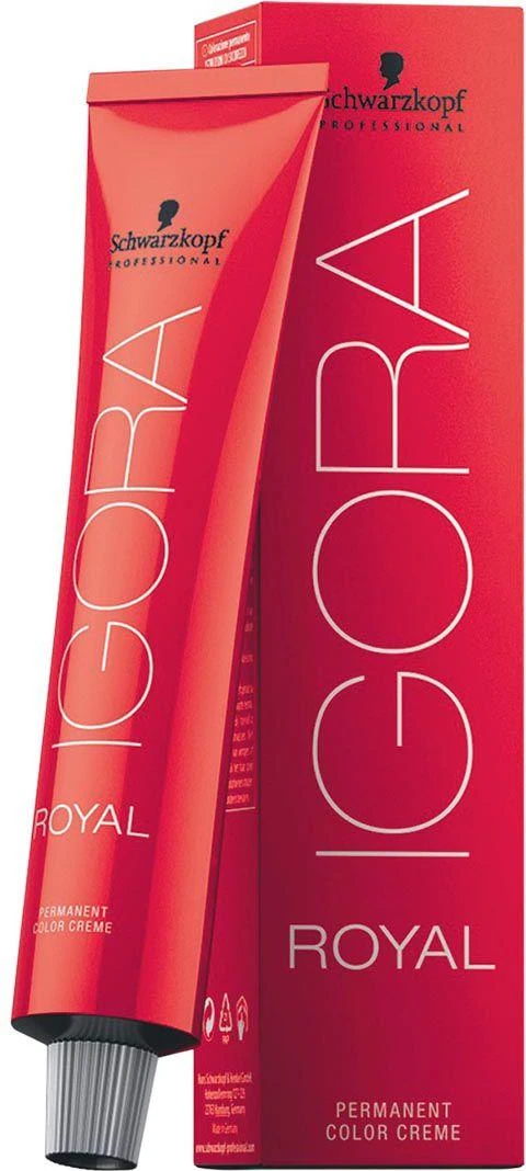 Igora Royal 9-7 plaukų dažai su pakuote