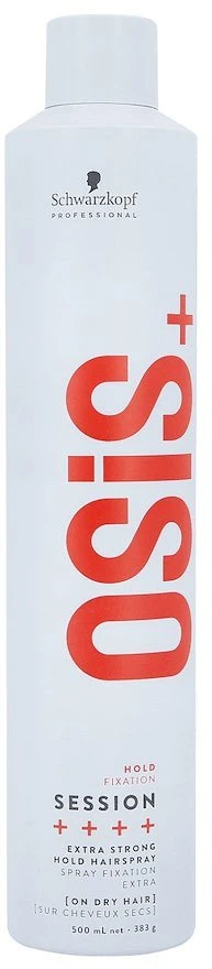 Schwarzkopf Professional Osis+ Session ypač stiprios fiksacijos plaukų lakas Plaukų lakas, 500 ml