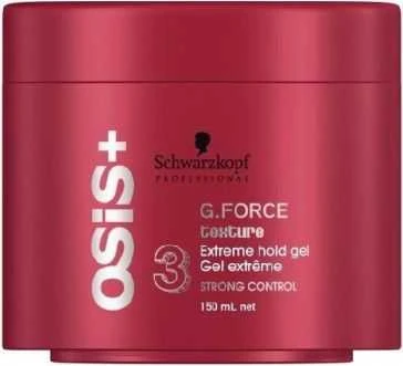 Schwarzkopf Professional Osis+ G.Force Extra Strong Gel stiprios fiksacijos želė plaukams, 150 ml