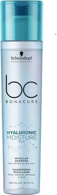 Drėkinamasis plaukų šampūnas Schwarzkopf Professional Bonacure Moisture Kick Šampūnas Glycerol 250ml