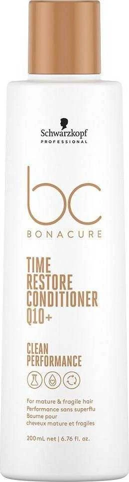 Plaukų kondicionierius Schwarzkopf Professional Bonacure Q10 Time Restore Conditioner 200ml