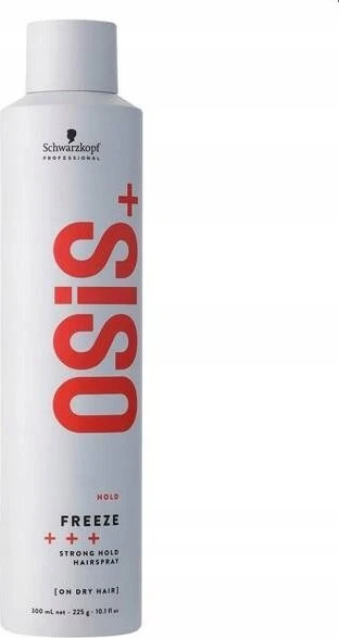 Schwarzkopf Professional Osis+ Freeze Strong Hold plaukų lakas, 300 ml