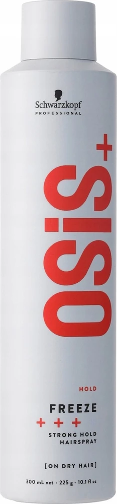 Schwarzkopf Professional Osis+ Freeze Strong Hold plaukų lakas, 300 ml