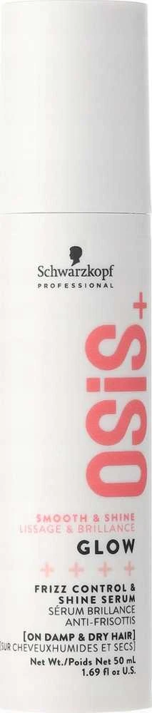 Blizgesio suteikiantis plaukų serumas Schwarzkopf Professional OSIS + Glow 50 ml