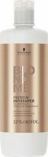 Schwarzkopf Professional BlondMe Premium Developer 12% / 40 Vol. oksidacinė emulsija, 1000 ml
