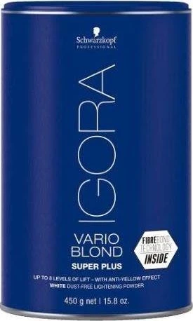 Schwarzkopf Professional Igora Vario Blond Super Plus balinimo milteliai, 450 g