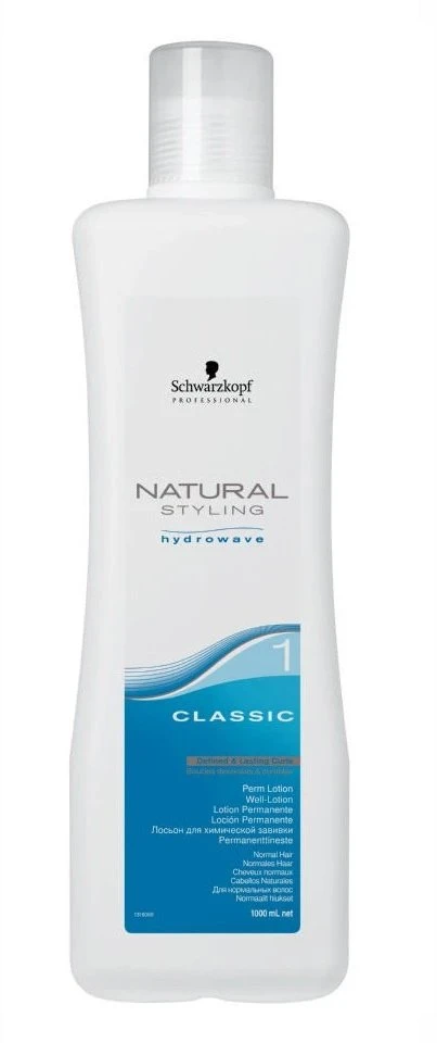 Cheminio sušukavimo losjonas normaliems plaukams Schwarzkopf Professional Natural Styling Perm 1 Classic 1000 ml