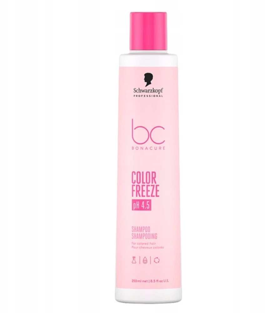 Schwarzkopf BC Bonacure Color Freeze Šampūnas švelnus šampūnas dažytiems plaukams 250 ml